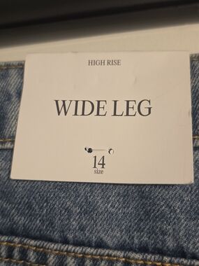 Future Collecrive High Rise Wide Leg Jeans - Blue